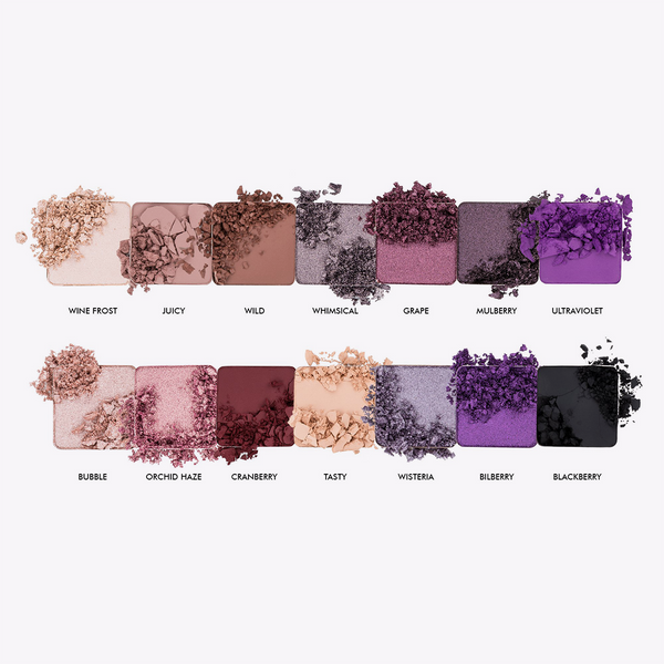 Boys'n Berries 14K Pro Eyeshadow Palette Crushed Berries
