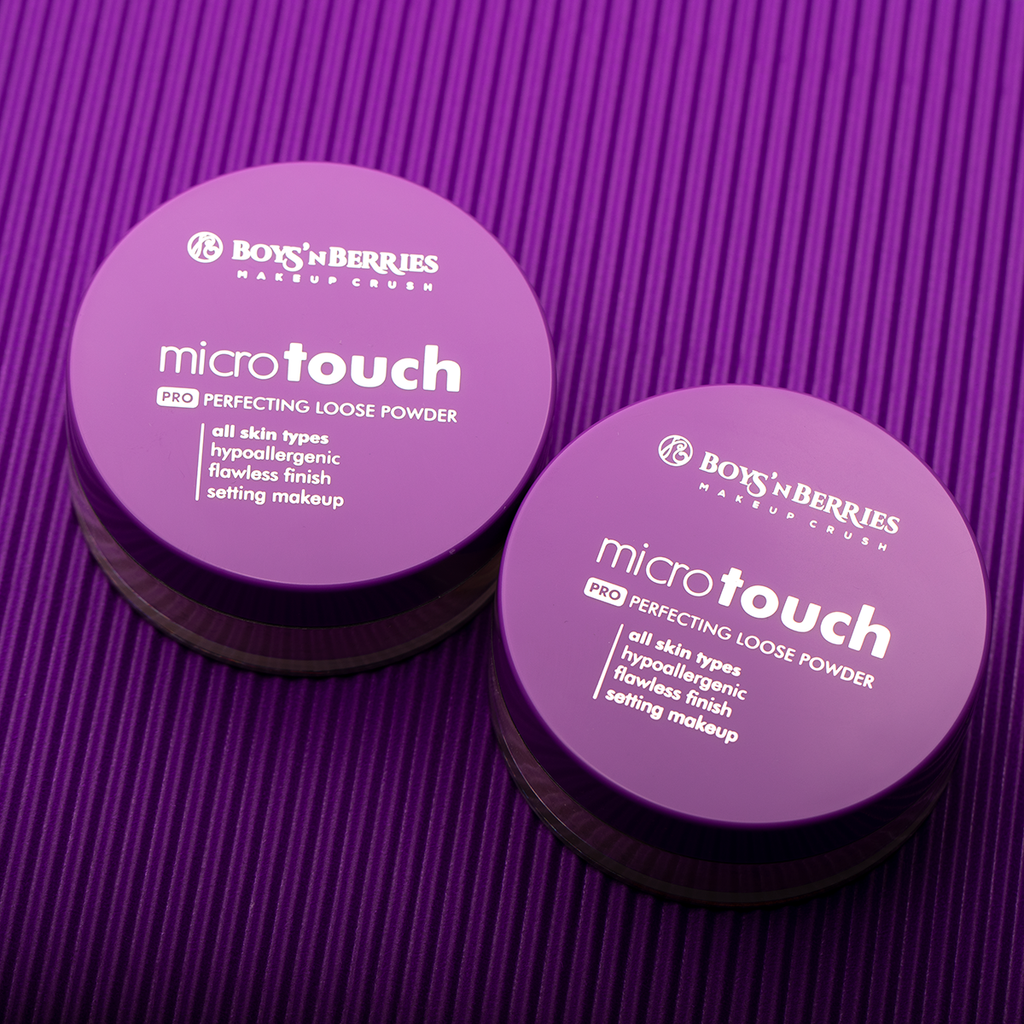 MicroTouch Perfecting Loose Powder Ivory, Loose Face Powder, Boys'n Berries