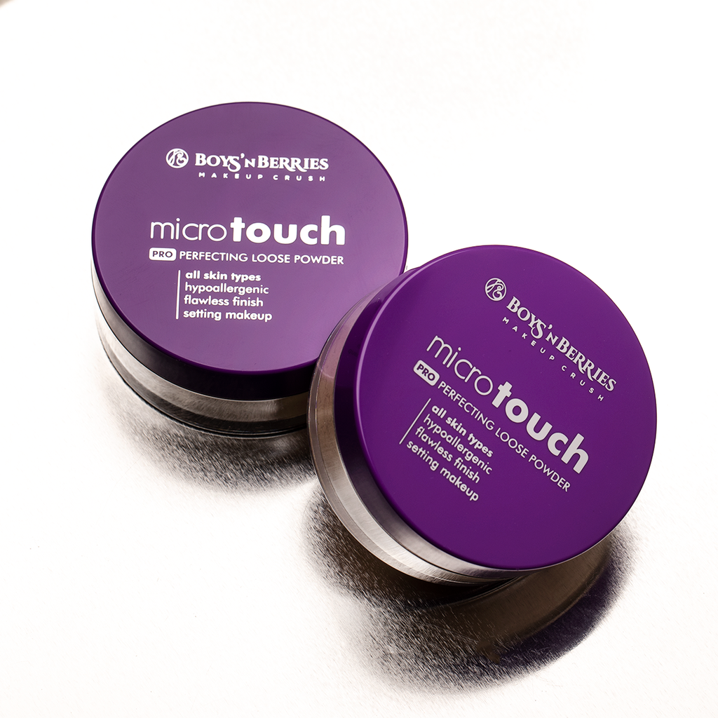 MicroTouch Perfecting Loose Powder Light, Loose Face Powder, Boys'n Berries